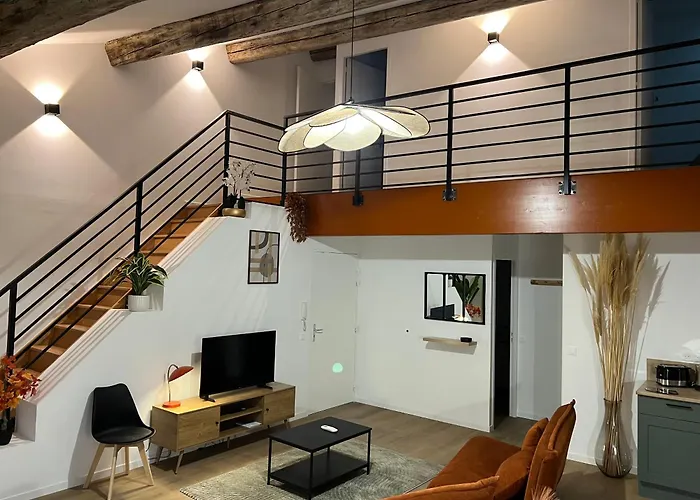 Apartamento Le Loft Du Canal Du Midi&son Garage Vélos-capestang Capestang